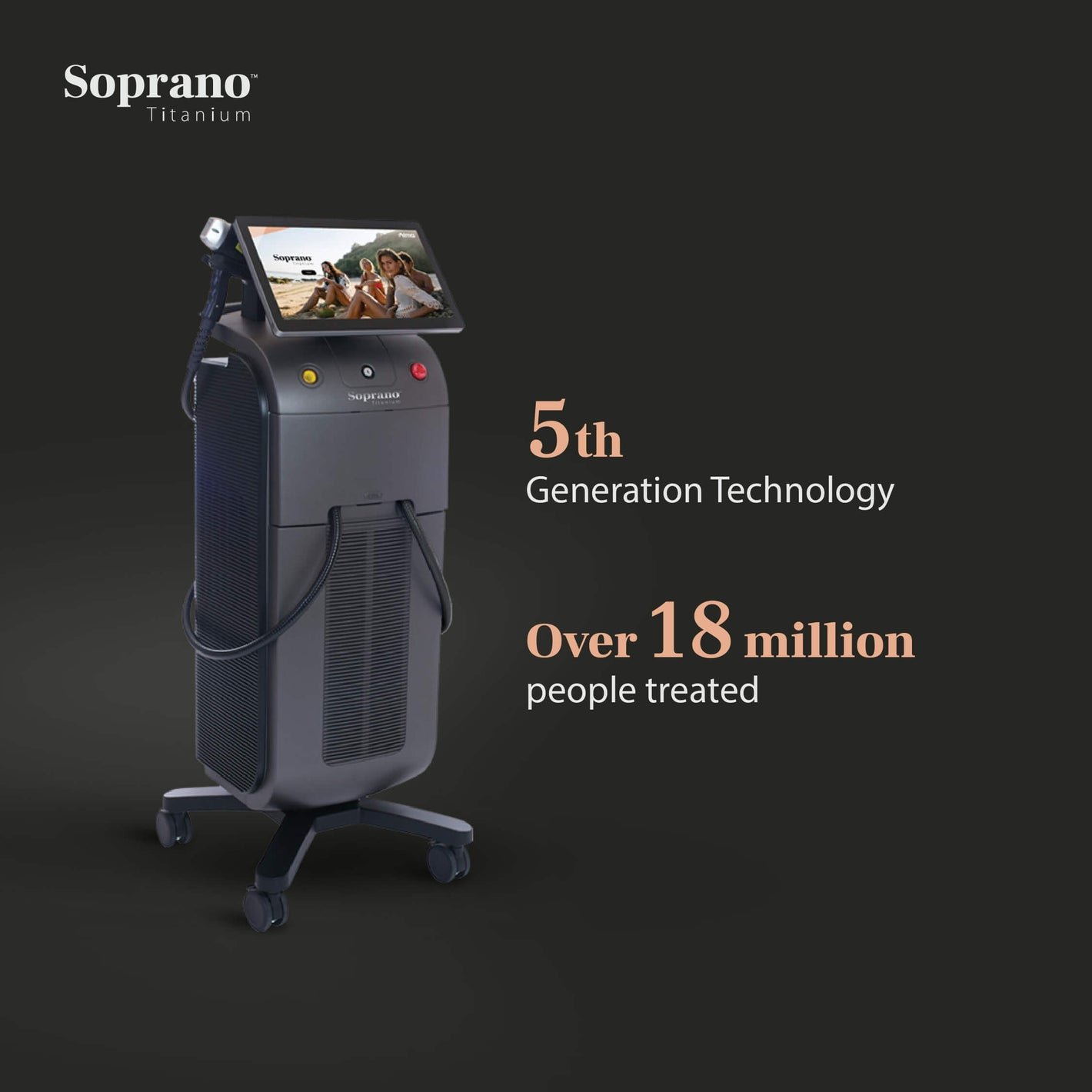 Soprano Titanium laser